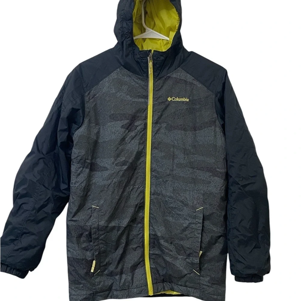 Columbia Kids' Black and Yellow Jacket